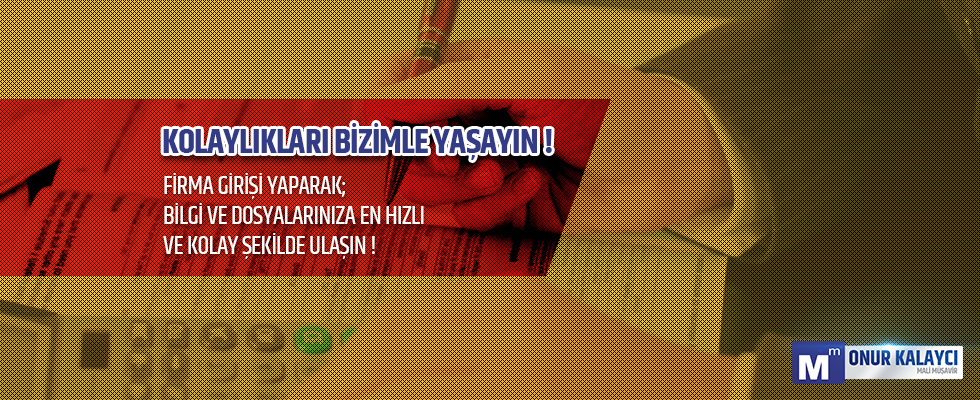 Mali Müşavir ve Serbest Muhasebeci - Onur Kalaycı | Mersin